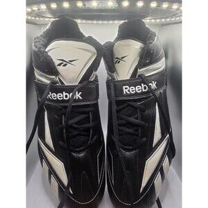 Reebok NFL Equipment Football Black Cleats RB 902 PYE 20-J07246 , Size 14